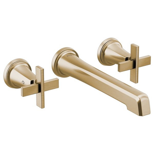 Brizo Levoir(TM): Two-Handle Wall Mount Lavatory Faucet - Less Handles 1.2 GPM