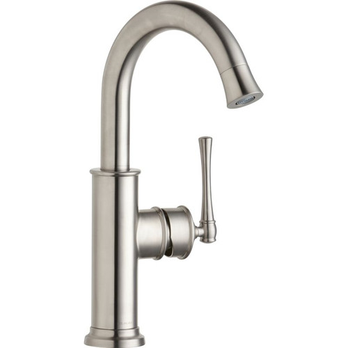 Bar/Prep Single-Hole Faucet in Lustrous Steel