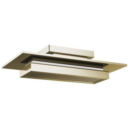 Brizo Frank Lloyd Wright(R): 21" Single-Function Raincan Shower Head with Integrated Lighting - 2.5 GPM