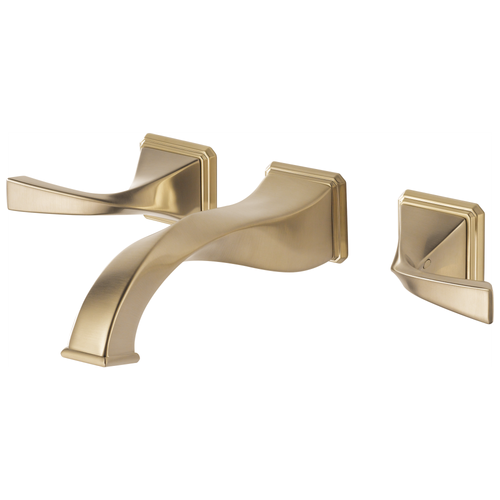 Brizo Virage(R): Two-Handle Wall Mount Lavatory Faucet 1.5 GPM