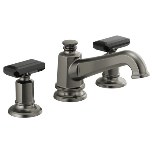 Brizo Invari(R): Widespread Lavatory Faucet with Angled Spout - Less Handles 1.5 GPM