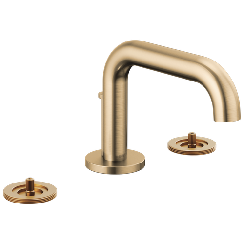 Brizo Litze(R): Widespread Lavatory Faucet with Low Spout - Less Handles 1.2 GPM