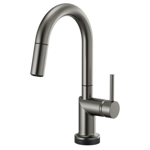 Brizo Odin(R): SmartTouch(R) Pull-Down Prep Kitchen Faucet with Arc Spout - Less Handle