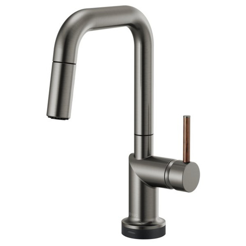 Brizo Odin(R): SmartTouch(R) Pull-Down Prep Kitchen Faucet with Square Spout - Less Handle