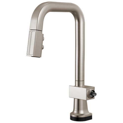 Brizo Frank Lloyd Wright(R): SmartTouch(R) Pull-Down Prep Faucet with Square Spout - Less Handle