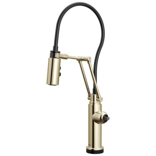 Brizo Odin(R): SmartTouch(R) Articulating Kitchen Faucet - Less Handle