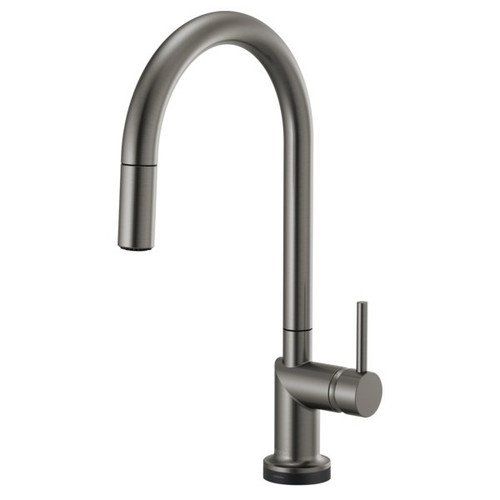 Brizo Odin(R): SmartTouch(R) Pull-Down Kitchen Faucet with Arc Spout - Less Handle