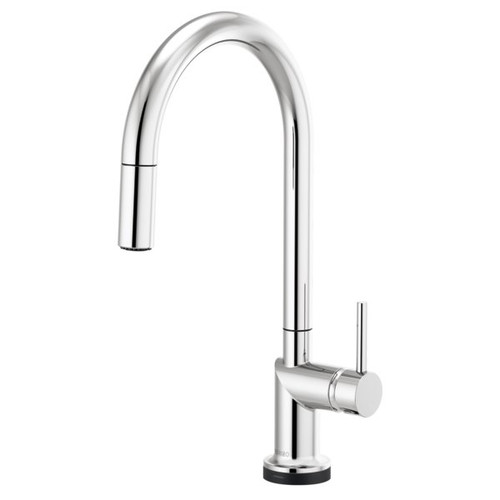 Brizo Odin(R): SmartTouch(R) Pull-Down Kitchen Faucet with Arc Spout - Less Handle