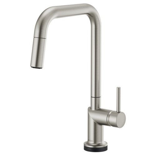 Brizo Odin(R): SmartTouch(R) Pull-Down Kitchen Faucet with Square Spout - Less Handle