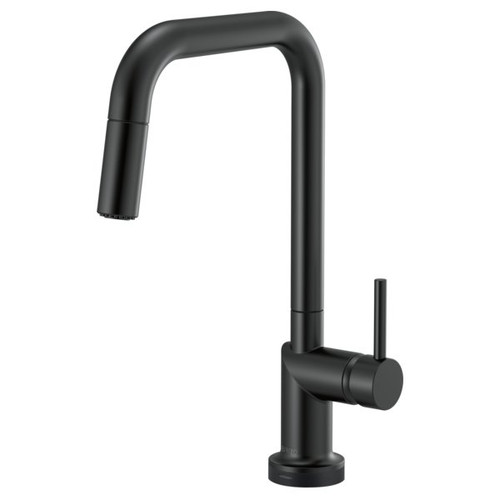Brizo Odin(R): SmartTouch(R) Pull-Down Kitchen Faucet with Square Spout - Less Handle