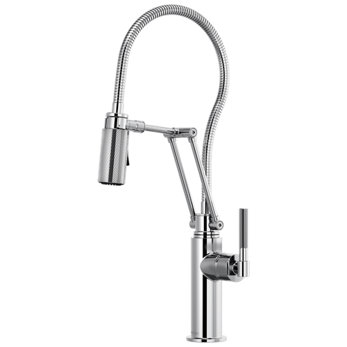 Brizo Litze(R): Articulating Faucet With Finished Hose