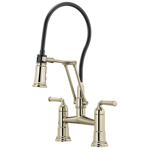 Brizo Rook(R): Articulating Bridge Faucet