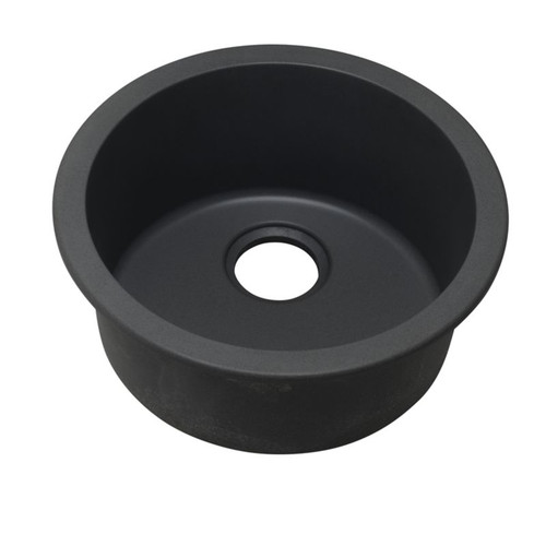 Single Bowl Dual-Mount Bar Sink in Black Single Bowl Dual-Mount Bar Sink in Black