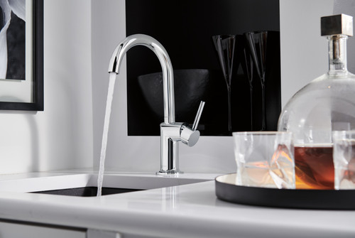 Brizo Odin(R): Bar Faucet with Arc Spout - Less Handle