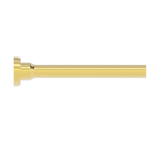 Newport Brass Brasstech: 3/8" x 20" Rigid Supply Tube, Flat Head