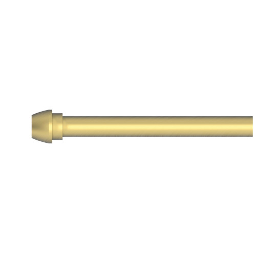 Newport Brass Brasstech: 3/8" x 20" Rigid Supply Tube, Bull nose