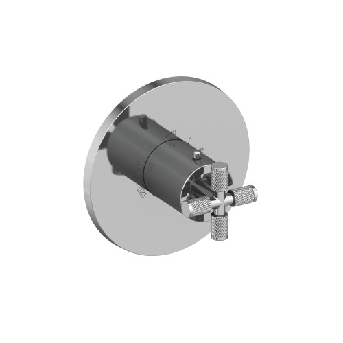 Newport Brass Kimbell: 3/4" Round Thermostatic Trim Plate with Handle