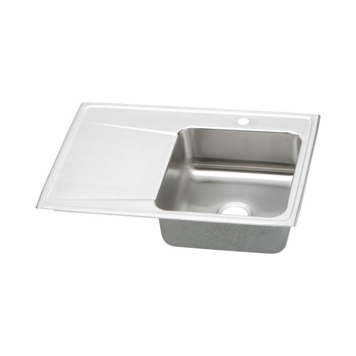 KF-ILR3322R1 Lustertone Classic 33-in X 22-in Stainless Steel Drop-in Kitchen Sink Kit