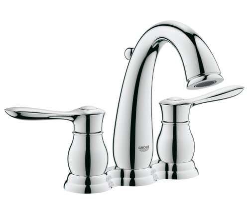 Grohe 2039100A Parkfield Centerset Bathroom Faucet In StarLight Chrome