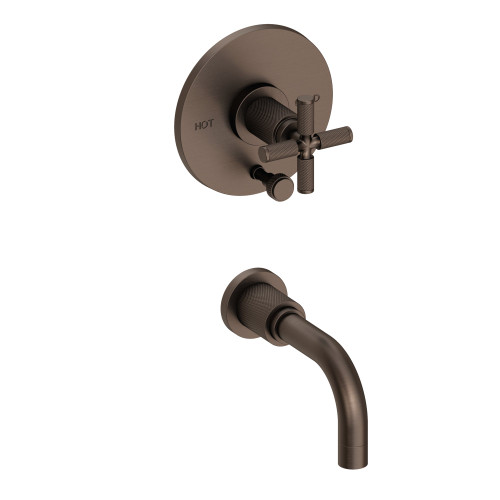 Newport Brass Kimbell: Balanced Pressure Tub &amp; Shower Diverter Plate with Handle