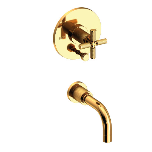 Newport Brass Kimbell: Balanced Pressure Tub &amp; Shower Diverter Plate with Handle