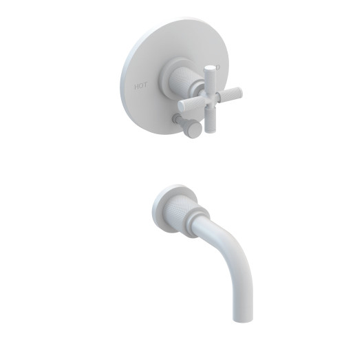 Newport Brass Kimbell: Balanced Pressure Tub &amp; Shower Diverter Plate with Handle