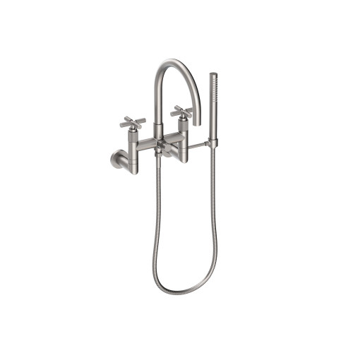 Newport Brass Kimbell: Exposed Tub &amp; Hand Shower Set - Wall Mount
