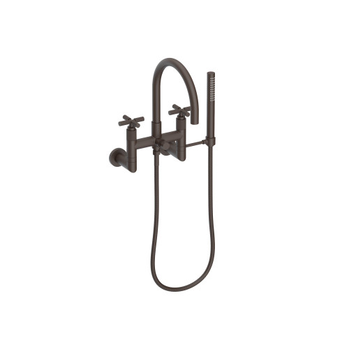 Newport Brass Kimbell: Exposed Tub &amp; Hand Shower Set - Wall Mount