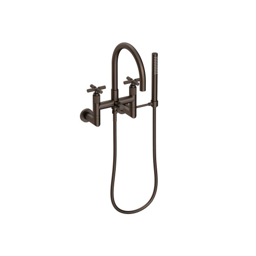 Newport Brass Kimbell: Exposed Tub &amp; Hand Shower Set - Wall Mount