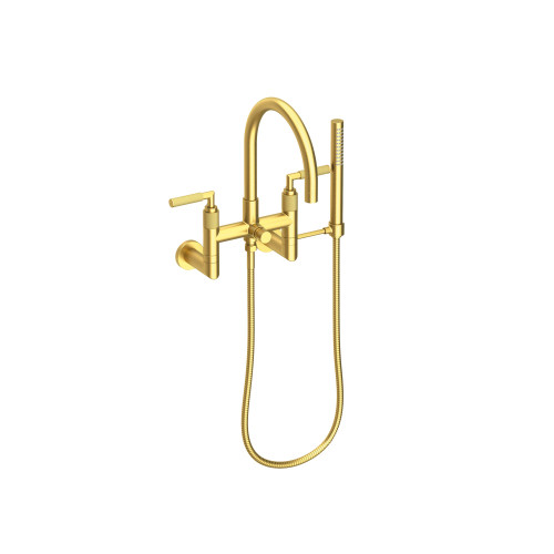 Newport Brass Kimbell: Exposed Tub &amp; Hand Shower Set - Wall Mount