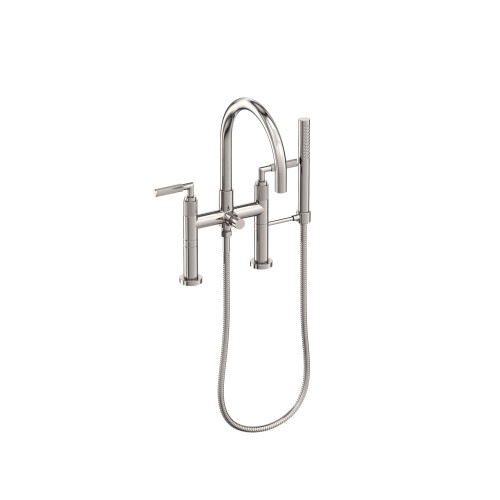 Newport Brass Kimbell: Exposed Tub &amp; Hand Shower Set - Deck Mount