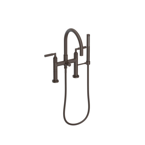 Newport Brass Kimbell: Exposed Tub &amp; Hand Shower Set - Deck Mount