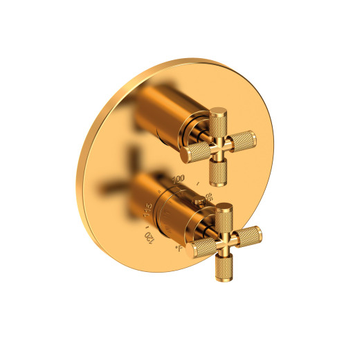 Newport Brass Kimbell: 1/2" Round Thermostatic Trim Plate with Handle