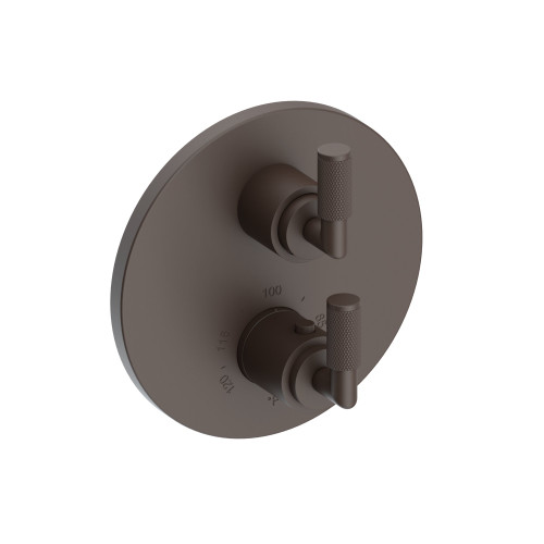 Newport Brass Kimbell: 1/2" Round Thermostatic Trim Plate with Handle