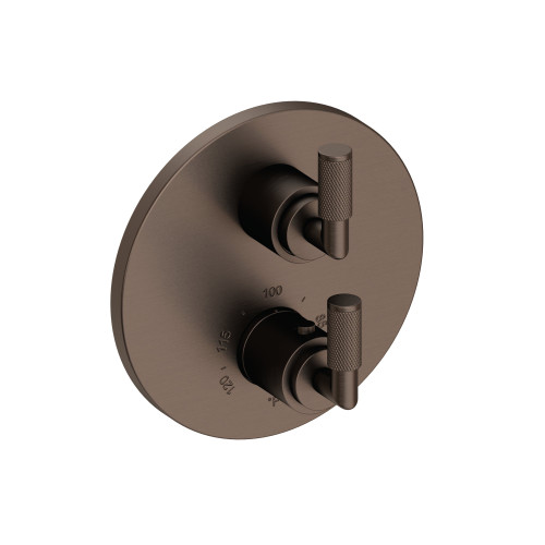 Newport Brass Kimbell: 1/2" Round Thermostatic Trim Plate with Handle