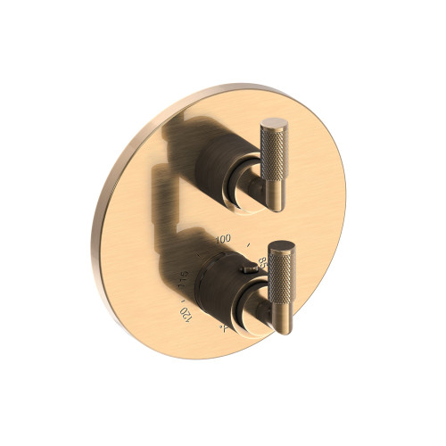 Newport Brass Kimbell: 1/2" Round Thermostatic Trim Plate with Handle