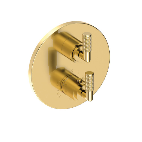 Newport Brass Kimbell: 1/2" Round Thermostatic Trim Plate with Handle
