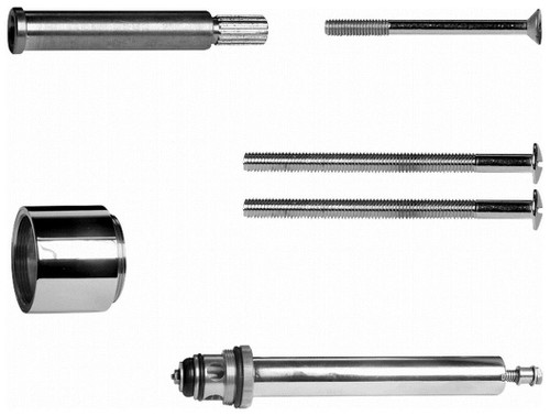 Valve Extension Kit for Pressure Balanced Tub and Shower Systems in Steelnox Valve Extension Kit for Pressure Balanced Tub and Shower Systems in Steelnox