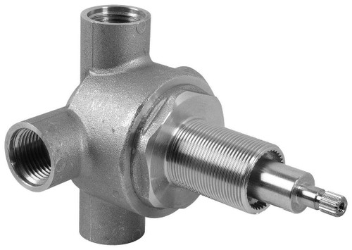 Rough In Thermostatic Diverter Valve with Four Ports