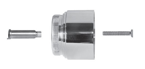 Valve Extension Kit for Ski Shower Systems in Steelnox