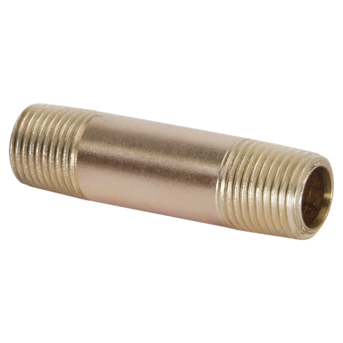 BrassCraft Pipe Nipples, 1/4" MIP x 1-1/2"