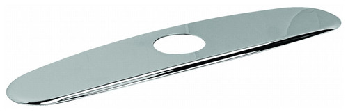 10in Escutcheon Plate in Polished Nickel