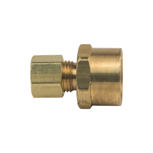 BrassCraft Sweat x Compression Union, 1/2" NOM Sweat x 1/4" OD Tube