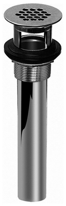 Grid Drain Assembly with Overflow in 18K Gold Plated