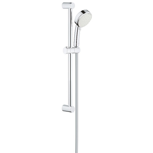 2757820E New Tempesta Cosmopolitan 100 2-Sprays Shower Rail Set in StarLight Chrome