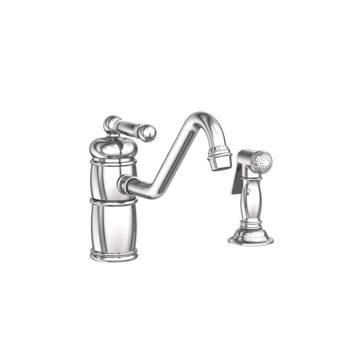 Newport Brass Nadya(R): Single Handle Kitchen Faucet with Side Spray