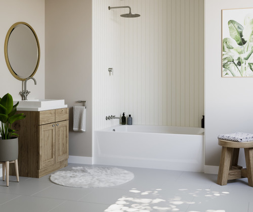 60 x 42 Veritek(TM) Pro Bathtub with Right Hand Drain in White