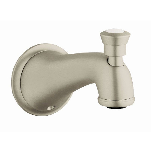 Grohe 13603EN0 Seabury 6-in Tub Spout with Diverter in Brushed Nickel