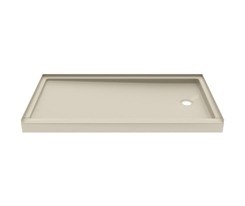 32 x 60 Swanstone(R) Alcove Shower Pan with Right Hand Drain Coastal Sands