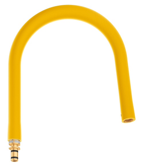 Kitchen Hose Spout in Yellow